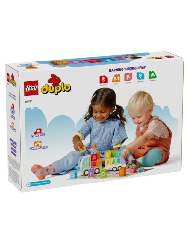 Lego duplo  10421 ciężarówka z alfabetem