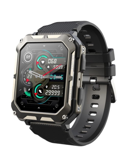 Smartwatch męski rubicon rncf27 black