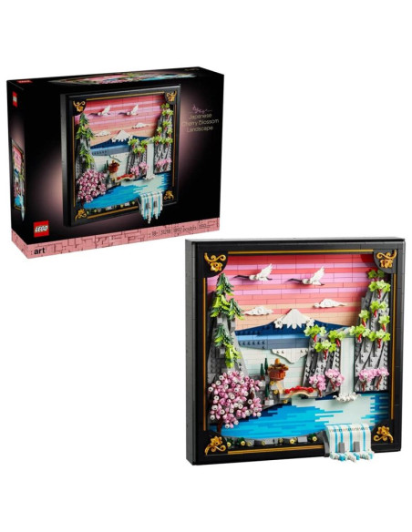 Lego art 31218 japoński krajobraz z kwitnącymi wiśniami