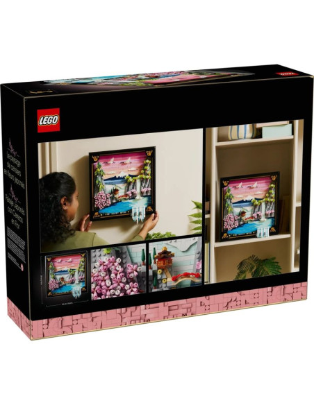 Lego art 31218 japoński krajobraz z kwitnącymi wiśniami