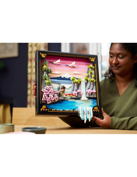 Lego art 31218 japoński krajobraz z kwitnącymi wiśniami