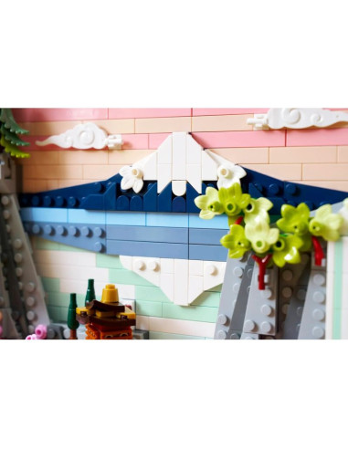 Lego art 31218 japoński krajobraz z kwitnącymi wiśniami