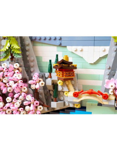 Lego art 31218 japoński krajobraz z kwitnącymi wiśniami