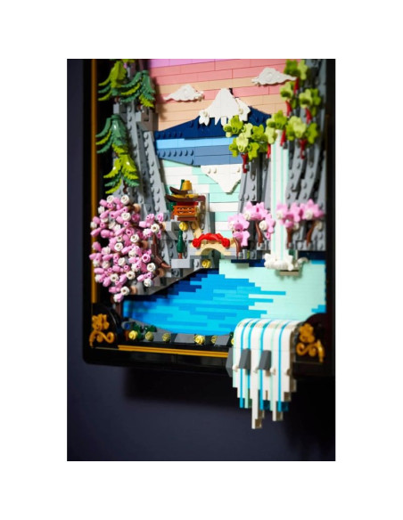Lego art 31218 japoński krajobraz z kwitnącymi wiśniami