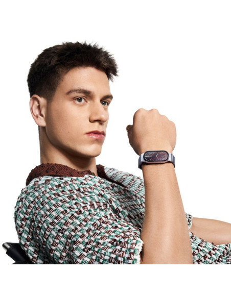 Opaska smartband xiaomi smart band 10 silver amoled 4,37 cm (1.72") srebrna