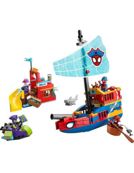 Lego marvel spiderman 11208 piracki statek drużyny spider-mana