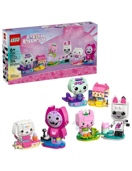 Lego gabby's dollhouse 11215 koci przyjaciele gabby do zbudowania