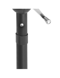 Parasol ogrodowy 300cm składany granatowy 2