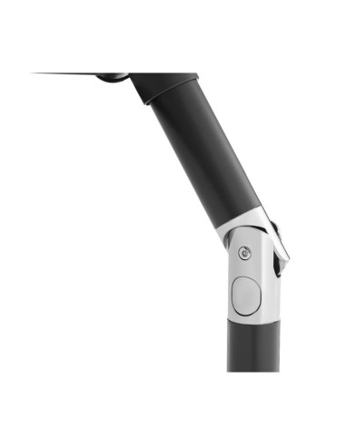 Parasol ogrodowy 300cm składany granatowy