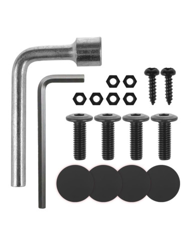 Maclean podstawka biurkowa na monitor lub laptop, sprężyna gazowa, do pracy stojąco siedzącej, czarna mc-493