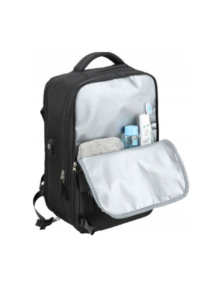 Plecak podróżny kabinowy noveen ctb400 black 40x20x25