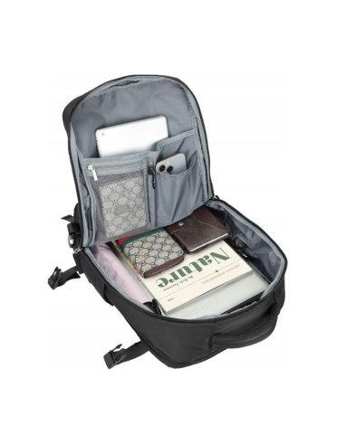 Plecak podróżny kabinowy noveen ctb400 black 40x20x25