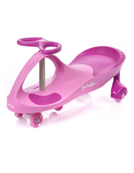 Jeździk grawitacyjny meteor swingo różowy