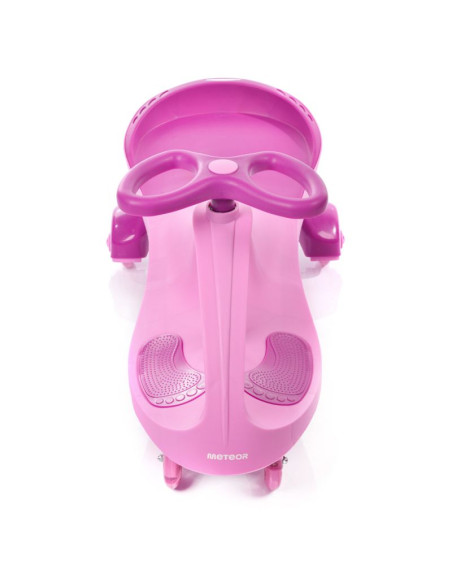 Jeździk grawitacyjny meteor swingo różowy