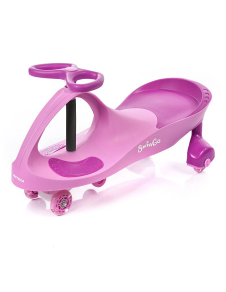 Jeździk grawitacyjny meteor swingo różowy