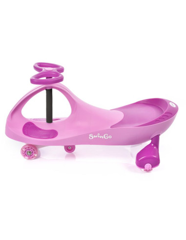 Jeździk grawitacyjny meteor swingo różowy