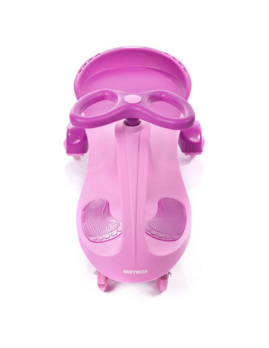 Jeździk grawitacyjny meteor swingo różowy