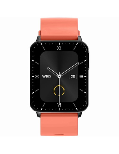 Smartwatch gravity czerwono czarny 2 paski gt17-10