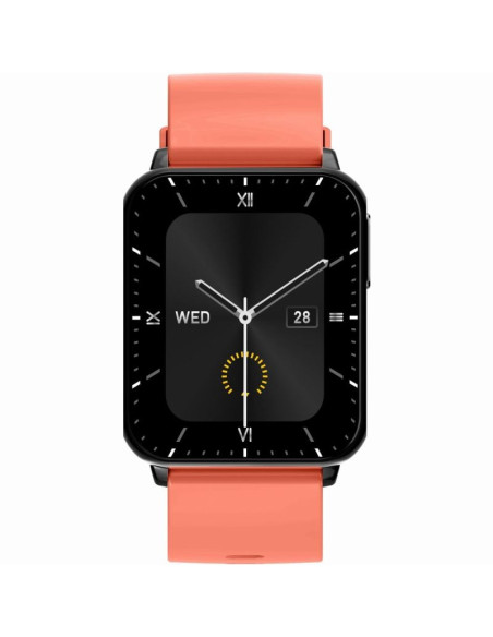 Smartwatch gravity czerwono czarny 2 paski gt17-10