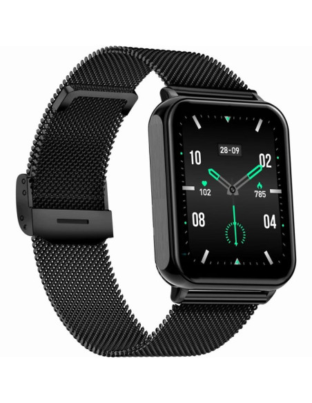 Smartwatch gravity czerwono czarny 2 paski gt17-10