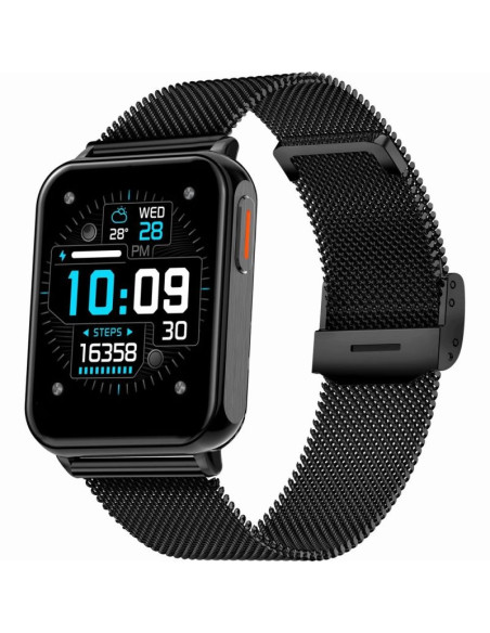 Smartwatch gravity granatowo czarny 2 paski gt17-9