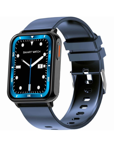 Smartwatch gravity granatowo czarny 2 paski gt17-9