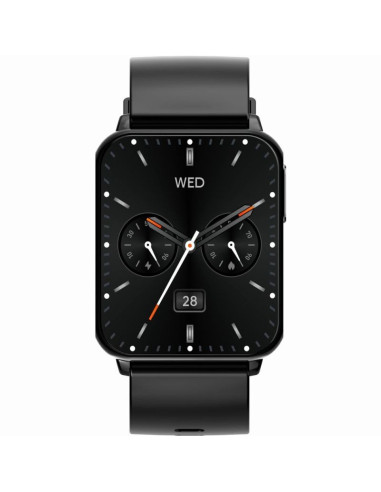 Smartwatch gravity czarny 2 paski gt17-7