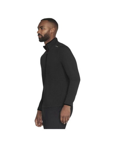 Skechers skech-knits burst 1/4 zip lt130-blk czarne l