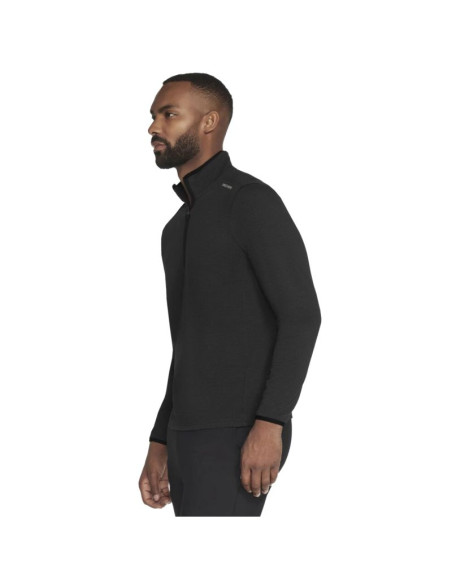 Skechers skech-knits burst 1/4 zip lt130-blk czarne l