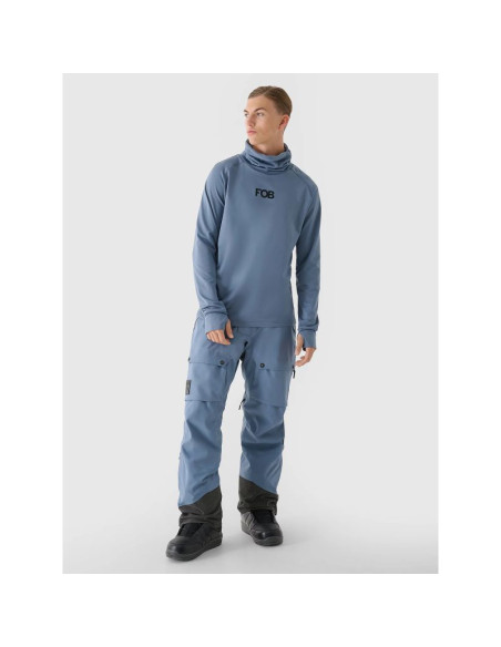 Bielizna termiczna drapana (góra) męska 4f 4fwaw24ubrum080-32s