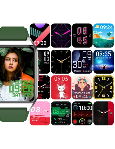 Smartwatch rubicon rnce89 black smarub162