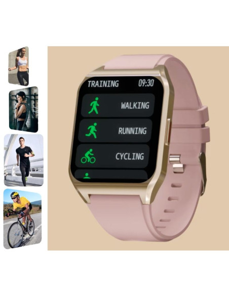 Smartwatch rubicon rnce89 black smarub162