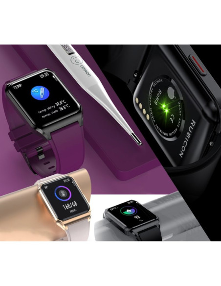 Smartwatch rubicon rnce89 black smarub162