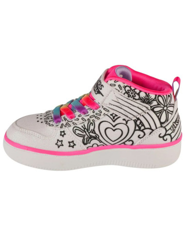 Skechers sport court 92 - color me kicks 302213l-wmlt białe 27