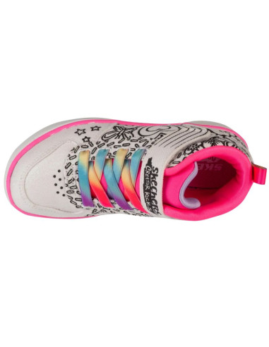 Skechers sport court 92 - color me kicks 302213l-wmlt białe 27