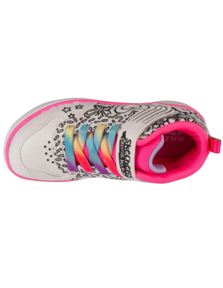Skechers sport court 92 - color me kicks 302213l-wmlt białe 27