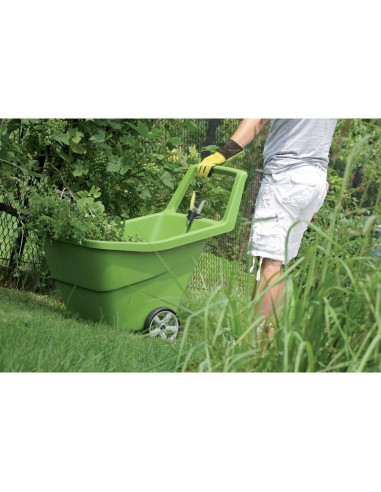 Taczka ogrodowa load go iii 95l czarna