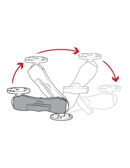 Ram mount średnie ramię montażowe ram-201u