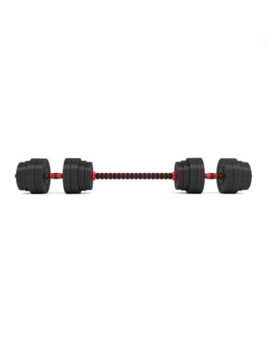 Sztangielki-sztanga  kompozyt 2w1 sgp40 hms 40 kg