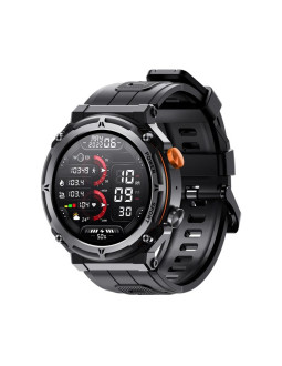 Smartwatch veltori vt130-1 czarny pasek silikonowy 2