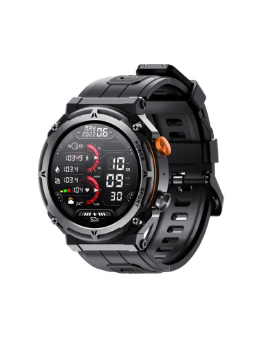 Smartwatch veltori vt130-1 czarny pasek silikonowy