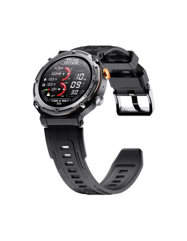 Smartwatch veltori vt130-1 czarny pasek silikonowy