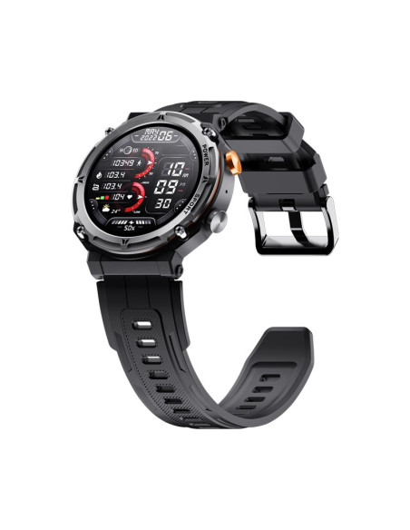 Smartwatch veltori vt130-1 czarny pasek silikonowy
