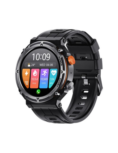Smartwatch veltori vt130-1 czarny pasek silikonowy