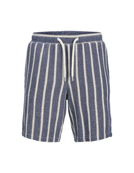 Jack&jones krótkie joggery jpstjaiden coba stripe jog shorts reg sn 12274413 ocean cavern