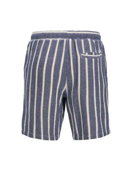 Jack&jones krótkie joggery jpstjaiden coba stripe jog shorts reg sn 12274413 ocean cavern