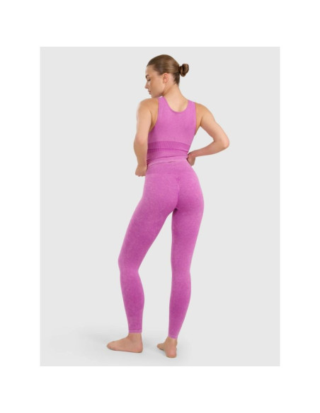 Legginsy do jogi i pilatesu bezszwowe damskie 4f 4fwaw25tftif407-54a