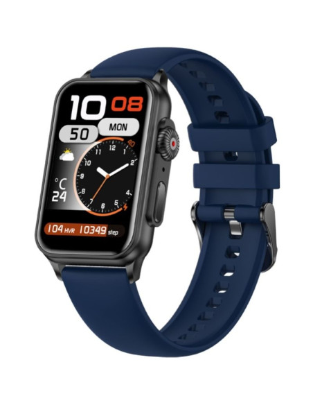 Smartwatch damski rubicon rncf06 black/dark blue smarub220