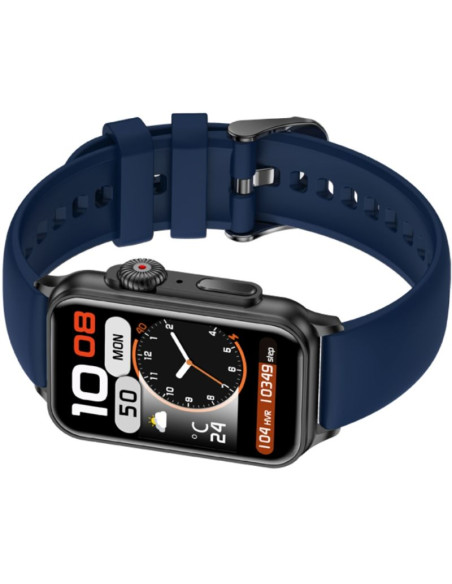 Smartwatch damski rubicon rncf06 black/dark blue smarub220
