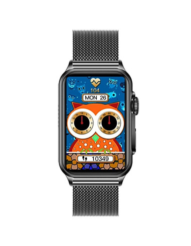 Smartwatch damski rubicon rncf06 black smarub215